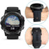 YOOSIDE 22mm Quick Fit Silicone Sport Waterproof Replacement Watch Band for Garmin Instinct/Fenix 5 (Black)