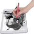 Screen Touch Painting Pen, Resistive Hard Tip Stylus Pen with Spring Rope for POS/PDA/Car Navigator/Resistive Mobile