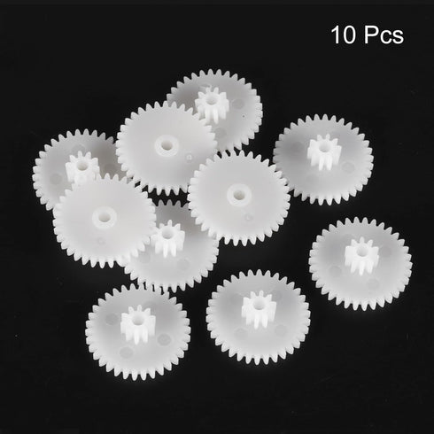 10 34 34102B 0.5) MECCANIXITY Pcs Plastic Gears Teeth Plastic Motor Gear Model Reduction Gear for RC Car Model DIY