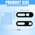 Fukaisu 2pcs 15 16 17 14 17 Front Camera Cover Slide, Ultra Thin Webcam Cover Front Phone Camera Protection to Protect