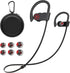 Bluetooth Wireless Headphones, 16H Playtime Earbuds with Mic, IPX7 Waterproof Sports Sound Isolation Headsets