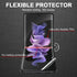 Orzero Soft TPU Screen Protector for Samsung Galaxy Z Flip 3 5G (3 Sets, 12 Packs) - Premium HD, Edge to Edge,