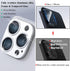 2 Pack Camera Lens Protector for iPhone 13 Pro/Max, Aluminum Alloy Metal & 9H Tempered Glass