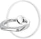 TACOMEGE Clear Cell Phone Grips Holder, Transparent Finger Ring Kickstand for Smartphone Tablet