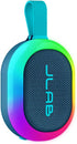 JLab Pop Party Portable Bluetooth Speaker, Navy, 8+ Hours of Playtime, IP55 Waterproofing,