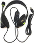TFD Supplies Wholesale Stereo USB Headphones with Microphone for Gaming, Students, and More