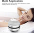Yunseity Bluetooth Bone Conduction Speaker, Portable Stereo Bass Sound Speaker with Built-in Mic and Suction Cup for