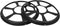 X AUTOHAUX Universal 12 Inch Black Car Audio Speaker Hollow Mesh Subwoofer Grill Cover Protector, 2 Pcs