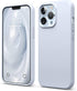 elago Liquid Silicone Case for iPhone 13 Pro (6.1"), Premium Silicone, Full Body Protection, Light Blue
