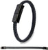 SEANADO Leather Bracelet Charger USB Charging Cable, Portable Travel Charger for iPhone 11, Android, Samsung