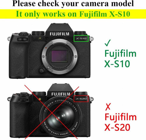 X-T30 Screen Protector for Fujifilm X-T30 X-T20 X-T10 X-E3, 0.3mm 9H Tempered Glass Film Anti-Scratch - 3 Pieces