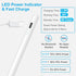 Stylus Pen for iPad (2024-2018), Pencil with Palm Rejection, Compatible with iPad Air 11"/13"(M2)/5/4/3, Pro 11"/13",