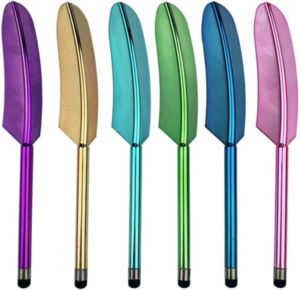 Hemobllo Stylus Pen - 5 Pcs Universal Touch Screen Pens for Tablets and Phones (Random Color)