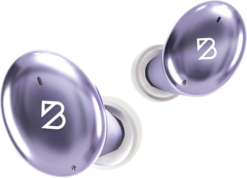 Tempo 30 Wireless Earbuds for Small Ears, Comfortable Bluetooth Ear Buds for Women and Men, Purple Earphones