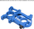 2 6s 1/8 Dilwe RC Motor Mount, Aluminum Alloy Motor Mount Seat Holder Piece Design Motor Fixed Holder Seat RC Car Part