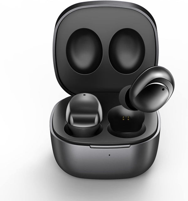 ELOVEN Wireless Earbuds, Deep Bass Stereo Sound Bluetooth Earbuds, 120H True Wireless Headphones with Ear Caps (S/M/L)