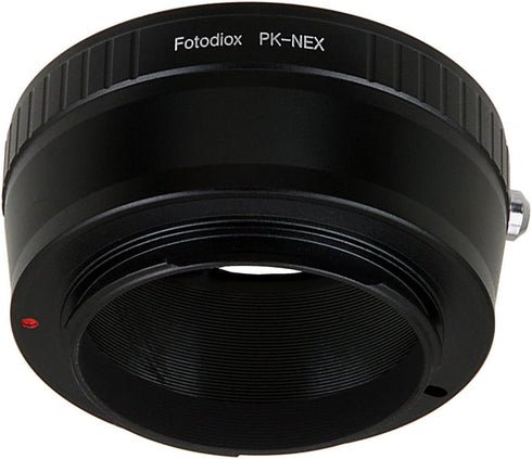 Fotodiox Lens Mount Adapter - PK-NEX, Pentax K/PK Lens to Sony Alpha Nex E-mount Camera Adapter