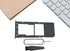 Stebcece A20 SM-A205U,A205U1,S205DL Single Sim Tray Holder for Galaxy SIM Card Slot