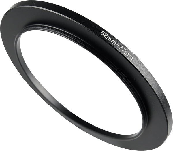 JOYTOLIN 62-77mm Metal Step-Up/Down Ring Adapter Compatible with Mirrorless Cameras DSLR Lens, UV