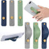 Weewooday 6 Pieces Phone Grip Holder, Cell Phone Grip Strap, Universal Finger Kickstand for Most Smartphones