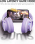 Picun B8 Headphones Wireless Bluetooth, 120H Over Ear Headphones with 3EQ Music Modes, Deep Bass (Purple)