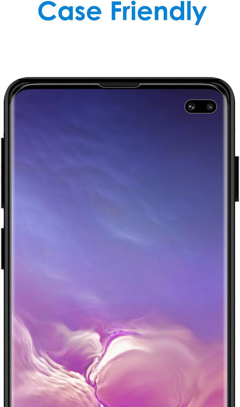 JETech Screen Protector for Samsung Galaxy S10 Plus, TPU Ultra HD Film, Case Friendly, 2-Pack