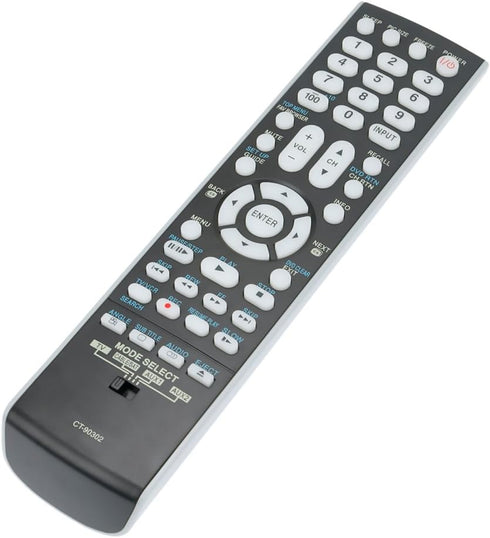 CT-90302 Replace Remote for Toshiba TV Models - 37RV530U, 42RV530U, 46RV530U, 52RV530U, 42RV535U, 46RV535U, 52RV535U