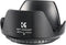 K&F Concept 67mm Tulip Flower Lens Hood for Canon, Nikon, Sony Cameras with EF-S 18-135mm, RF 24-105mm, Sigma 16mm
