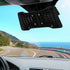 6.89X4.53X2.75 Inches HOMSFOU Rearview Mirror Dash Cam Mount Bracket with Adjustable Back Plate for Driving Recorder