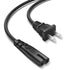 QKCOK 8FT 2 Prong Printer ac Power Cord Cable for Canon MP160 PIXMA
