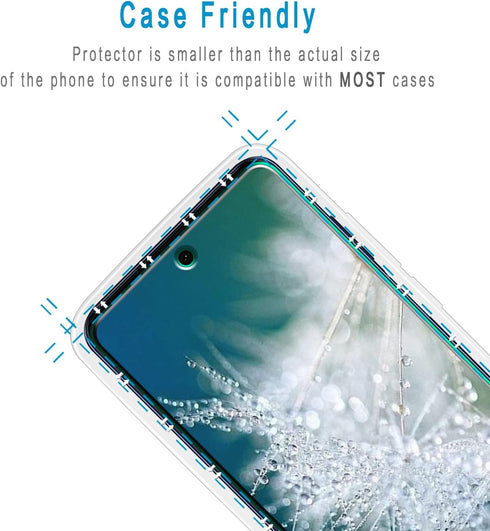 HPTech Tempered Glass Screen Protector for Motorola Moto G Stylus 2022 / 5G 2022 (2 Pack), Anti Scratch, Bubble Free