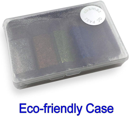 USB Flash Drives 2.0 Metal Key Pack of 5 Colors (512MB, Smaller Than 1GB, Blank)