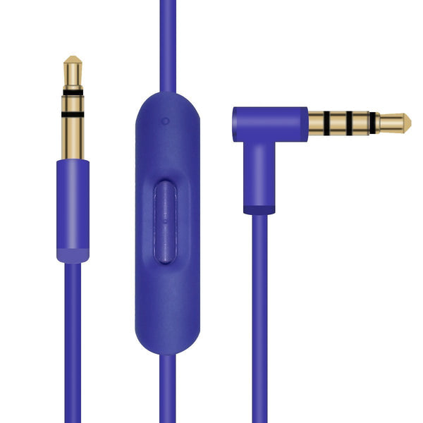 Replacement Audio Cable Cord with In-line Mic and Remote Control for Beats Solo/Studio/Pro