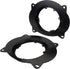 Scosche Select 2002 to 2020 Lexus & Toyota Vehicles 6.5” - 6.75” Speaker Adapters (1 Pair) SAT69, Black