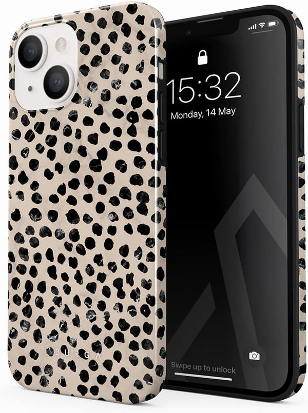 BURGA iPhone 13 Phone Case - Cute Trendy Aesthetic Hard Shell Protection Cover for Men and Women