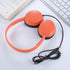 Waneni 2 Pack 3.5mm Headsets Wired Headphones Bulk for Classroom School, Pulg, Lightweight, Sturdy for Kids Students