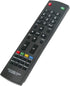 New GXFA GXBD GXBM CS-90283-1T Replacement Remote Control for Sanyo LCD LED HDTV Models