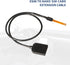 PinQiongZhe 50cm/ 19.7in eSIM to Nano SIM Adapter Cable, Android in-Car Multimedia GPS Adapter, SIM Card Slot