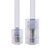 Keple 3m RJ11 to RJ45 Cable Phone Telephone Cord RJ11 6P4C to RJ45 8P8C Connector Plug Cable (White)
