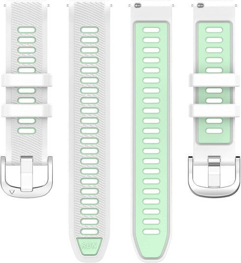 3 Pack Wrist Strap Compatible with DoSmarter ZX18/ZX28 Smart Watch Bands, 18mm Replacement Soft Silicone Band