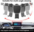 LUNQIN 2025 2026 Car Phone Holder for Ford Explorer Auto Accessories Navigation Bracket Interior Screen Decoration Dash