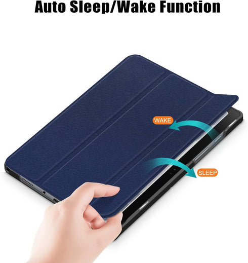 Epicgadget Case for Samsung Galaxy Tab A8 10.5 Inch - Lightweight Tri-Fold Stand Shell Auto Wake/Sleep Cover