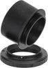 Astronomy Telescope 2in T Mount Adapter and Lens Adapter Ring for Nikon F Mount Camera