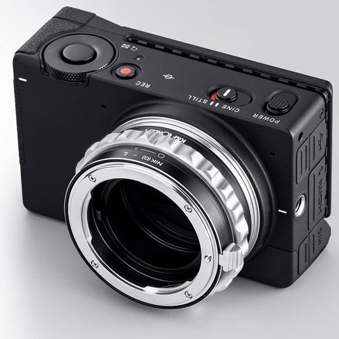 K&F Concept Lens Mount Adapter NIK(G)-FX for Nikon F (G-Type) Lens to L Mount Camera Body