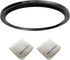 95mm to 105mm Camera Lens Adapter, 95mm to 105mm Step Up Ring Adapter for All Brands of UV ND CPL, with Lens Wiping