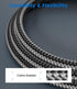 90 360 PS4 (90 10ft/3M) Degree Toslink Optical Cable Degree Free-Rotating Plug Fiber Optic Cable S/PDIF Toslink Male