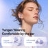Ear Clip Earbuds, Mini Open Ear Bone Conduction Headphones, True Wireless Bluetooth for Sport, Compatible with iPhone