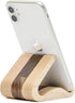 Wooden Cell Phone Stand, Universal Compatible with iPhone 15 14 Pro Max 13 12 Plus 11 se, Samsung S23 22 (Maple and