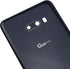 New Aurora Black Acrylic Glass Back Panel Cover Replacement for LG G8X ThinQ LMG850EMW, with Camera's Glass Lens and