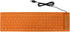 Zopsc 108 Keys Foldable Silicone Keyboard, USB Wired Rollup Waterproof Silent Typing Keyboard for PC Notebook Laptop